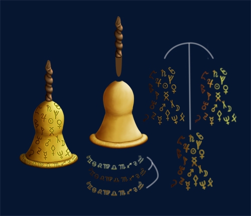 Creation of Bell, Book and Candle: Step 3